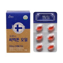 [오르나]100% 핀란드산 유기농 씨벅톤오일 30캡슐 1박스 핀란드 비타민나무