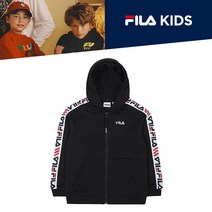 휠라 키즈 집업 후드자켓 FK2FTC3106X_BLK