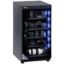 포토그래퍼 캐비닛 전문 촬영 기기 LED 조명 제습함, 100L