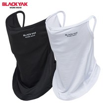 [블랙야크] 자외선차단 페이스 스카프 자외선차단 마스크, 화이트