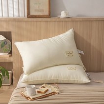 일본식 면베개심 경무보호 목디스크 거북목베개 식도염베개, A급 순면 무지 화이트, [낮은베개](높이8CM)