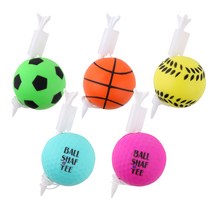 카시야골프 드라이버 샤프트 장착 볼 골프티, 핑크