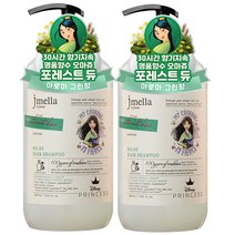 제이멜라 디즈니 프린세스 뮬란 포레스트 듀 헤어 퍼퓸 샴푸 1000ml, 2개