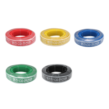 CD 파이프 전선관 16MM 100M 1롤 칼라 녹 적 청 황색 전선인입관, 청색