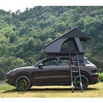 차박 텐트 자동차 위 지붕 루프탑 하드탑 자동차루프 캠핑, 클래식  모델 블랙 쉘  루프바