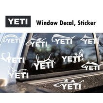 YETI 예티 WINDOW DECALS 물고기 모양 창문 스티커 감성 캠핑, Snook 스눅