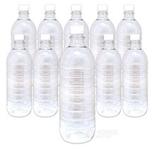 HORSE POWER 홀스파워 페트병 PET 생수병 플라스틱 생수통 투명 공병 원형, 10개, 900ml