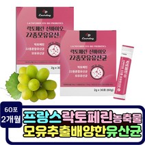22종 혼합 모유 유산균 프랑스 락토페린 10억cfu 분말스틱 신바이오 파우더 스틱 부모님 노년 노인층 시니어 프락토 올리고당 LACTOBACILLUS 루테리 비타민C 가세리