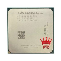 사용 AMD A6-Series A6 5400 5400B 540B 3.6 GHz 듀얼 코어 CPU 프로세서 AD540BOKA23HJ / AD540KOKA23HJ 소켓 FM2