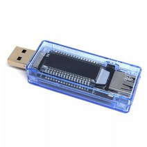 USB 테스터 전압계 전압 전류 전력 계량기 멀티미터 전류계 충전기 용량 검출기, [01] Blue eight in one