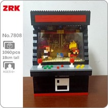 휴대용 가정용 미니 오락기 고전 게임 박스 ZRK 7808 싸우는 비디오 게임 기계 검은 3D 모델 1060pcs DIY, 한개옵션0