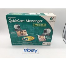 로지텍 QuickCam Messenger 2 Pack/Duo USB interface NEW/SELAED IN BOX FREE S/H