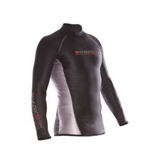 샤크스킨 CHILLPROOF 남성용 다이빙 슈트 롱슬리브, 남성용_S