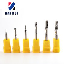 1FAM 정날 알루미늄용 외날 초경 엔드밀 1mm~3mm 업컷 up cut endmill, 1FAM0208