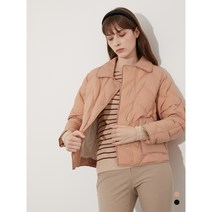 웰메이드 여성 데일리스트 신상품 지그재그 퀼팅 다운점퍼 MDEKD3SC321