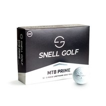 Snell Golf MTB PRIME(흰색) 1 다스 일본 정규품 ■ USGAR&A 공인구 ■ 2023년 신모델 ■ 온라인 상품