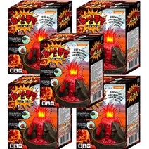 화산폭발 과학놀이세트 x 5개 /화산 놀이 실험 준비물 교구