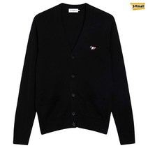 [바보사랑] 22FW 메종키츠네 트리컬러 폭스 가디건 FU00501KT1036 BLACK[