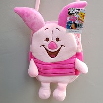 디즈니 주토피아 알린 푸우 벨벳 인형 크로스가방