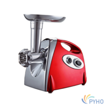 PYHO 가정용 전기 고기 및 다용도 다지기 220V Meat Grinder 고기 분쇄기, 레드
