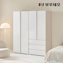 [착불]보루네오 타키 1600 J세트 장롱 장농 이불장 미니 아이 작은방 원룸 슬림 서랍 5자 6자, 블루