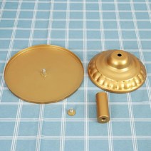 애프터눈 티 트레이 케이크 스탠드 디저트 단조 다리미 생일 파티 홈 디스플레이 과일 접시 8 인치 10 12, 3.골든  8 인치