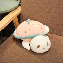 가팡 캐릭터 거북이 핑크 쿠션방석 40cm