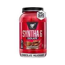 단백질 프로틴 BSN SYNTHA-6 Isolate Protein Powder Chocolate Powder with Whey Isolate Milk Flavor: Milksh, Chocolate Milkshake, 24 Servings (Pack of 1)