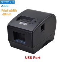바코드생성기 프린터 기계 출력기 라벨 바코드 프린터 스티커 48/58mm 영수증 인쇄 POS Qr 코드 건조하, 01 236B  USB_03 AU 플러그