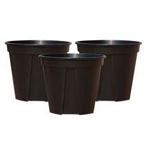 앙플랜트 숨쉬는 슬릿화분 3p, 블랙