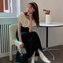 HGD 여름원피스 프렌치 원피스 오프 숄더 원피스 드레스 맥시 원피스 비치원피스