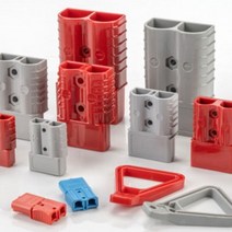 우리파파 앤더슨 단자 지게차 배터리 충전 커넥터 파워뱅크 연결 플러그 50A 120A 175A 350A, 04. 350A, 03. 블루, 1개