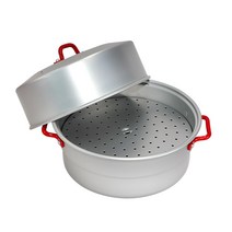 마루 일식 찜기 채반 찜판 찜통 알루미늄 찜냄비, 18cm