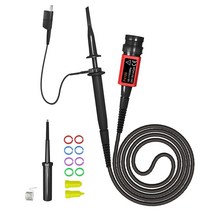 정밀 BEAU-P4100 Oscilloscope Probe 100:1 2KV High Voltage 100Mhz Safety BNC Connector For Adjustable, 한개옵션0