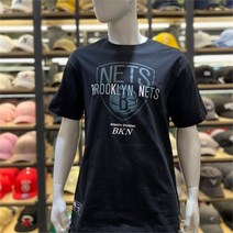 NBA NC11 BKN 그래픽 반팔티셔츠 BK N222TS050Z