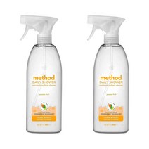 메소드 샤워 화장실 클리너 패션 후룻 828ml 2팩 영국 Method Shower Bathroom Cleaner Passion Fruit 세정제