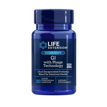 라이프 익스텐션 Life Extension FLORASSIST GI 플로라시스트 30캡슐, 1개