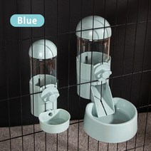 고양이물통 급수대 반려동물 음수대 물그릇 대형 애완 동물 그릇 케이지 걸이식 자동 공급기 물병 음식 용기 디스펜서 그릇 강아지 고양이 토끼 먹이 제품, Food and Water2