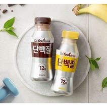 마시는 단백질 프로틴단백질음료 초코맛 바나나맛 240mlX12개, 초코맛 240mlX12개