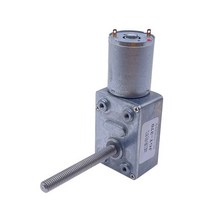 소형 DC 기어 모터 6V12V24V JGY-370 금속 감속 자동 잠금 정방향 및 역방향 높은 토크, 03 은_01 6V_04 18 Rpm