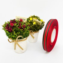 제이제이리본 크리스마스리본 30YD 50YD ( 7mm 10mm 15mm 25mm 40mm), 구츄리, 10mm(30YD)