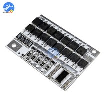 BMS보드BMS 3S 100A 리튬 이온 티탄산 18650 배터리 보호 보드 액티브 밸런서 회로 충전 액세서리, 한개옵션0