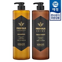 애경 [샴푸180ml 증정] 케라시스 프로폴리스 에너지 샴푸/트리트먼트 1000ml x1개, 샤인 트리트먼트