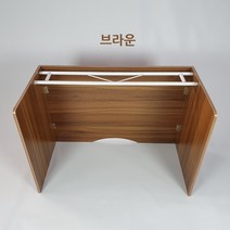 스티브데스크 10탄집중력의제왕 독서실책상칸막이 공부 수험생, 브라운
