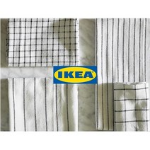 [박스포장]무배 이케아 린니그 키친 면 주방 행주 4매입 -보라보라상점, 행주(4매) 1개