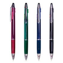 몰포유 인텐스니들3색터치UV볼펜 4종, 4개입, 분홍