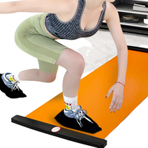 홈트운동 스케이트매트 슬라이딩보드 실내 스케이팅 슬라이드보드, 오렌지180cm