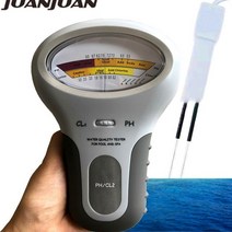 측정기 테스터기 분석기 2 in 1 염소 측정기 PC-101 PH 테스터 PH 및 염소 테스터 수질 테스트 장치 CL2 풀 수족관 측정 30%, 02 CL2