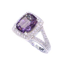 예작쥬얼리 자수정 Silver 925 반지