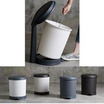 페달식 주방 간편한 예쁜디자인 휴지통 신혼집, 색상_베이지